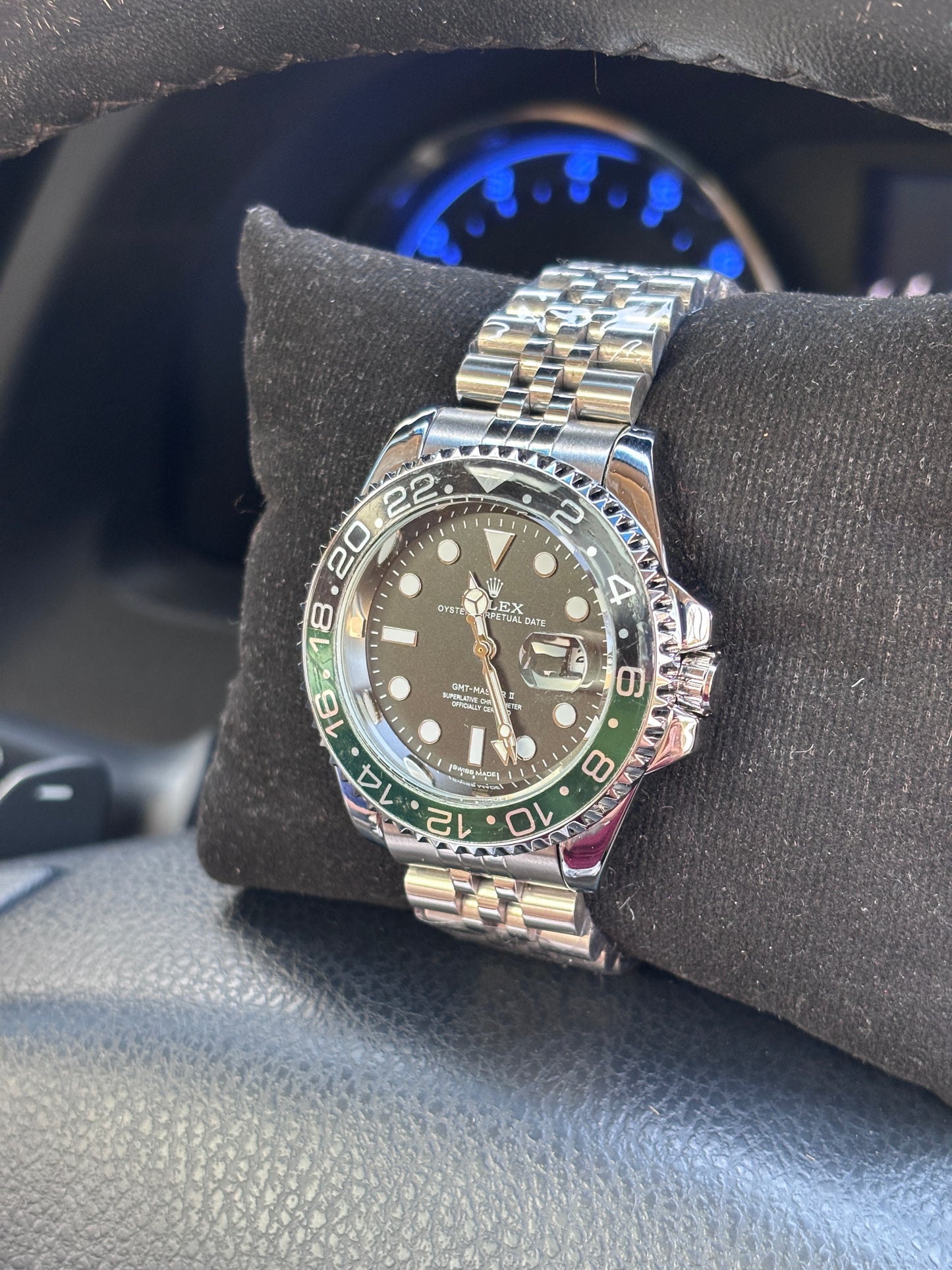 Rolex GMT Master 2 Green Black Dial