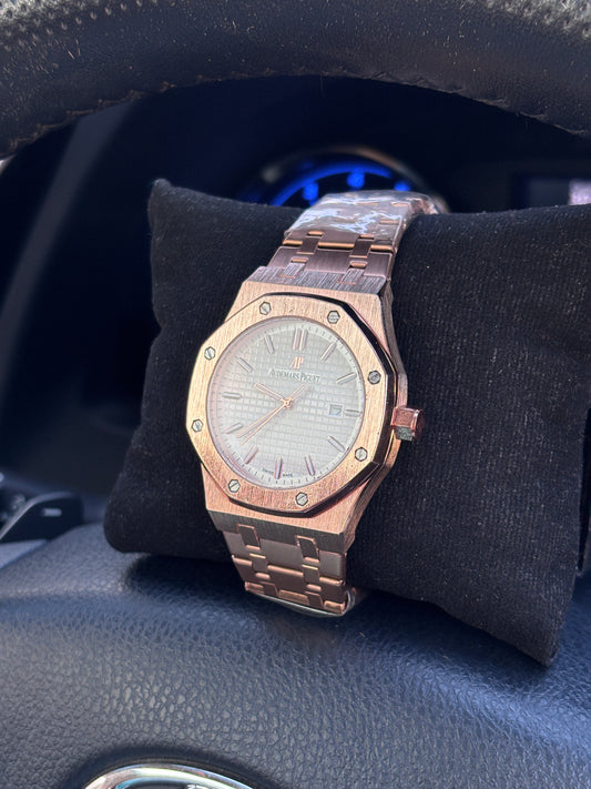 Audemars Piguet AP Luxury Watch Rose Gold